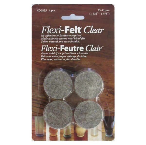 1.5" Flexi Felt Clear